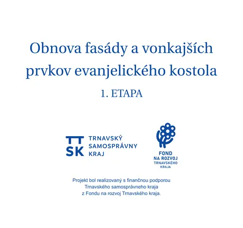 1. ETAPA PROJEKTU UKONČENÁ