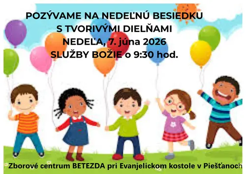 NEDEĽNÁ BESIEDKA