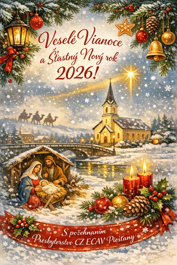 VESELÉ VIANOCE A ŠŤASTNÝ NOVÝ ROK 2026