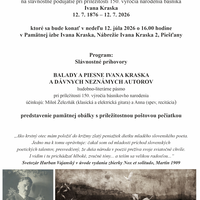 SPOMIENKA NA IVANA KRASKU