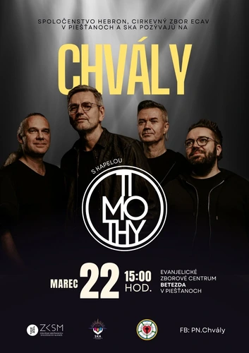 CHVÁLY S KAPELOU TIMOTHY