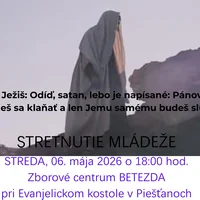 STRETNUTIE MLÁDEŽE streda 6. mája 2026