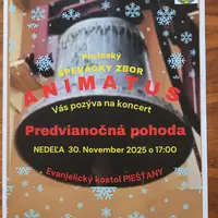 KONCERT SKUPINY ANIMATUS Z PEZINKA